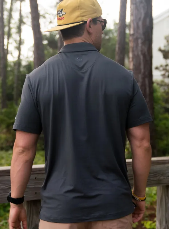 Performance Polo - Gun Metal Grey