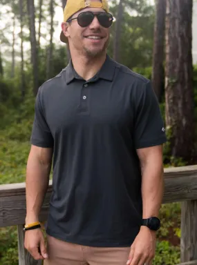 Performance Polo - Gun Metal Grey