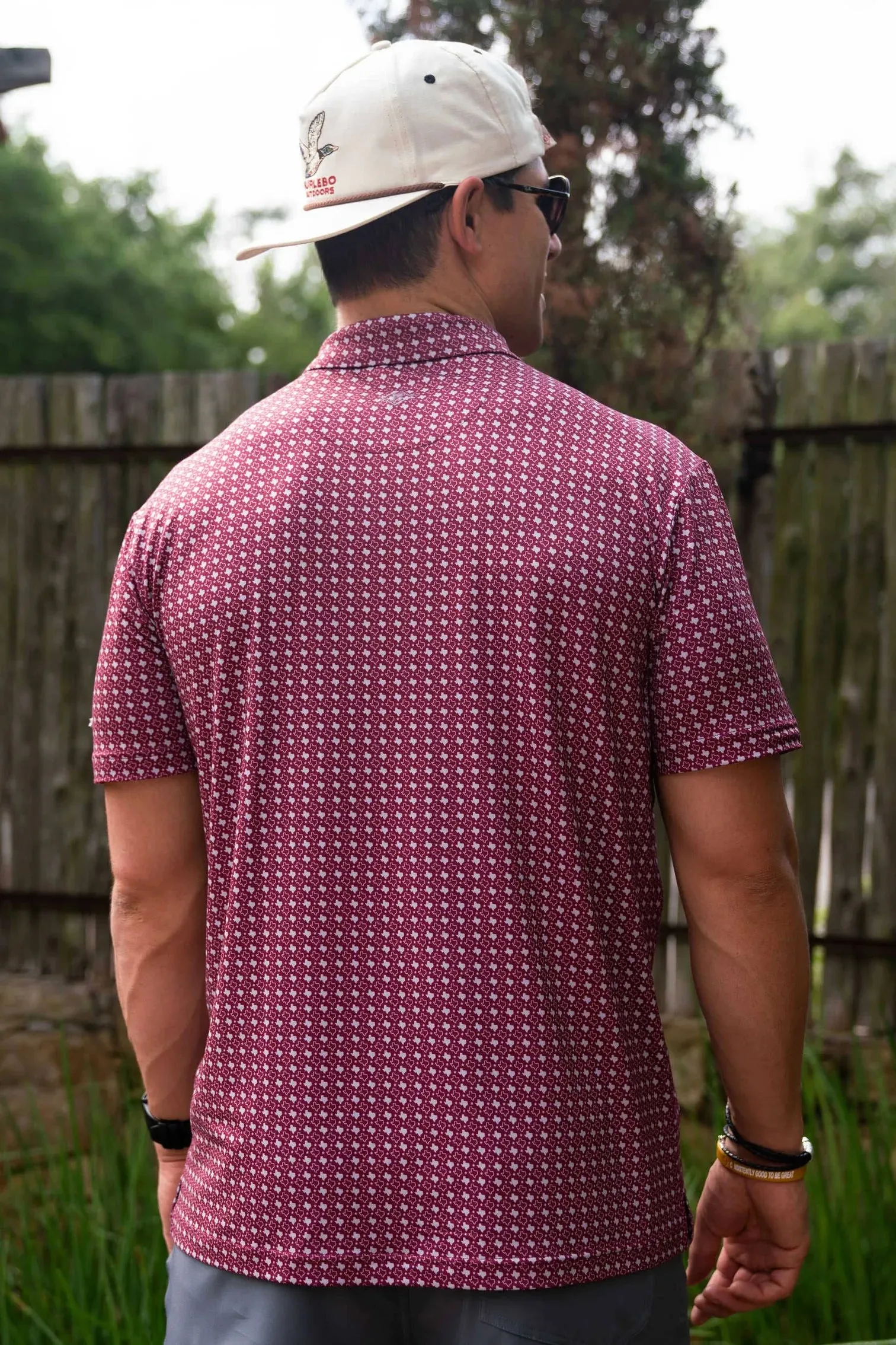 Performance Polo- Texas Maroon