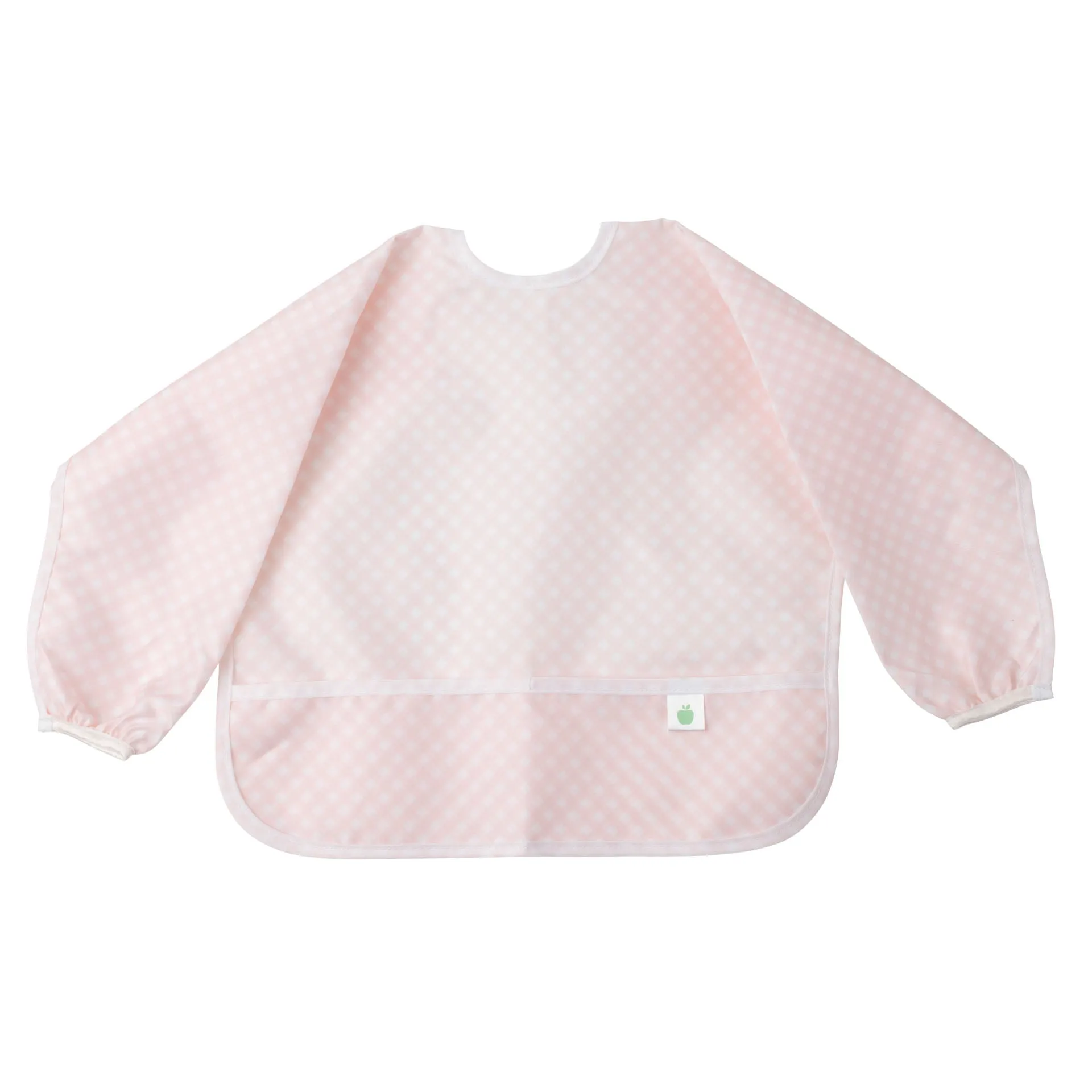 Pink Gingham Cover Everything Bib