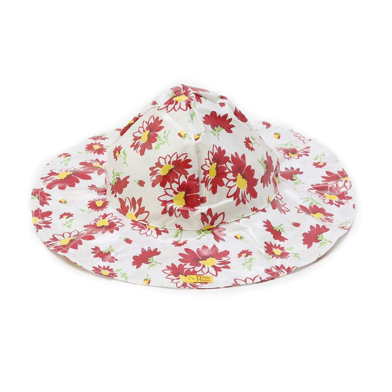 Pluie Pluie Girls RH - RF Red Flower Rain Hat