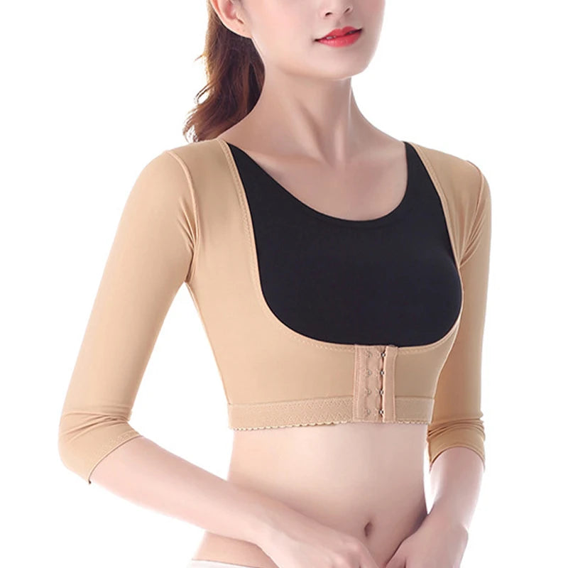 Posture Corrective Shapewear, Bust Push-Up Body Shaper Seamless