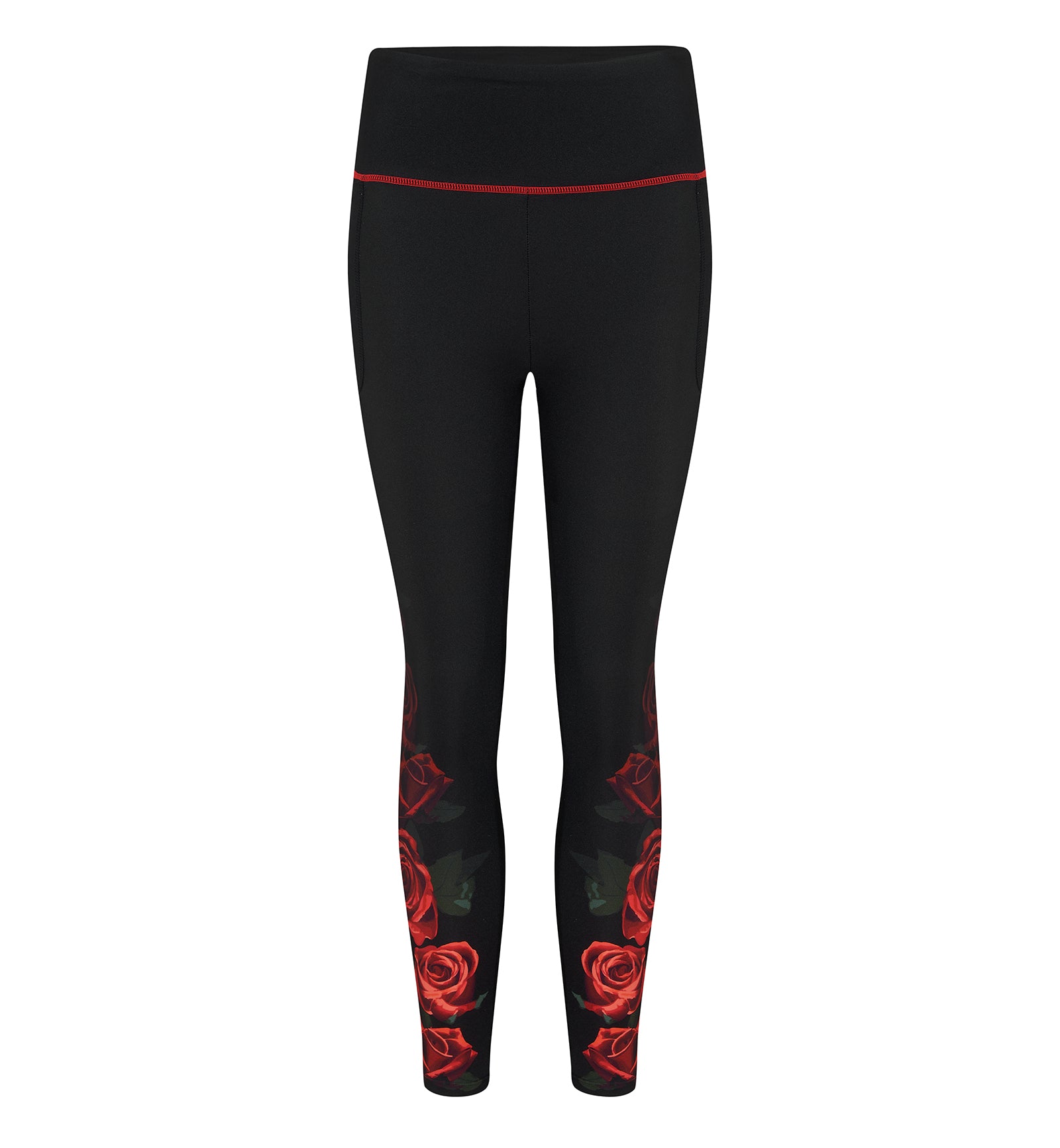 Pour Moi Energy Full Length Sports Legging (97162) - Black/Rose