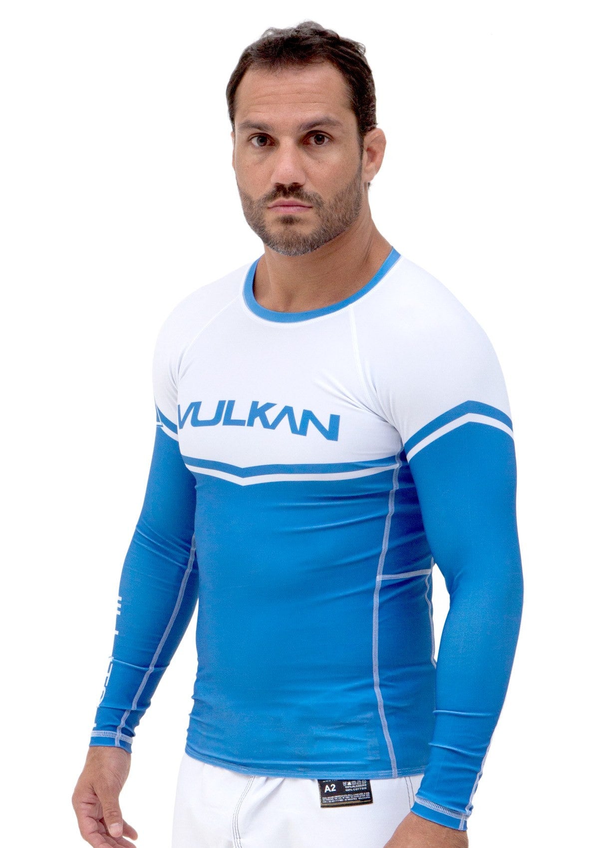 Power Comp Rashguard Long/Sleeve Blue