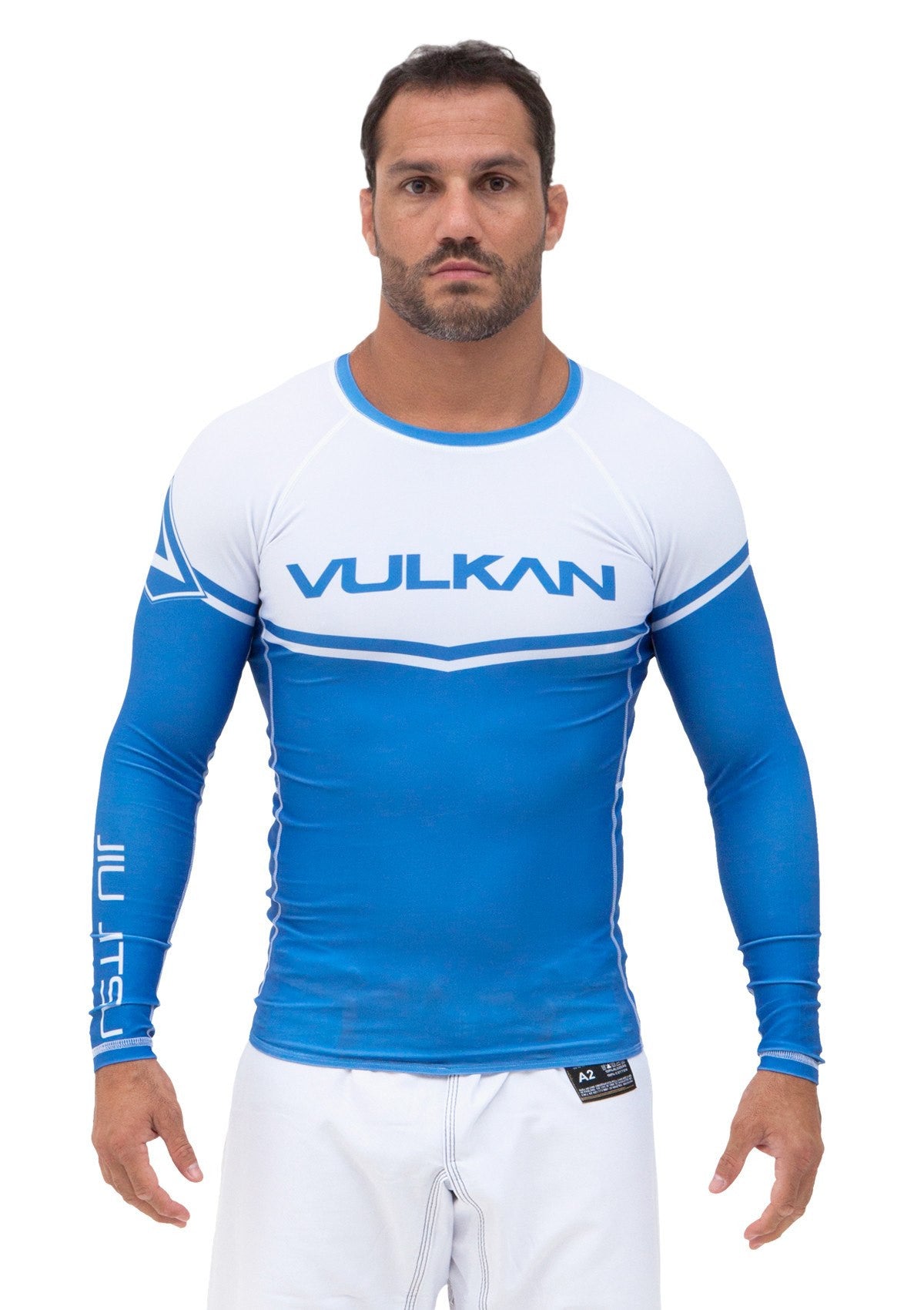 Power Comp Rashguard Long/Sleeve Blue