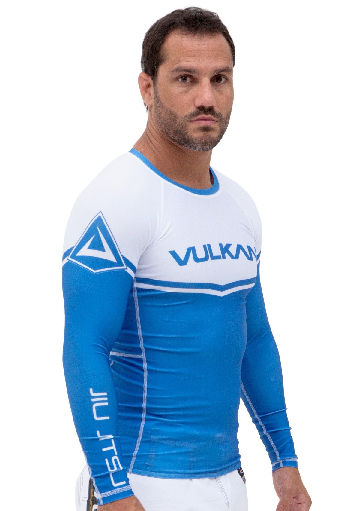 Power Comp Rashguard Long/Sleeve Blue