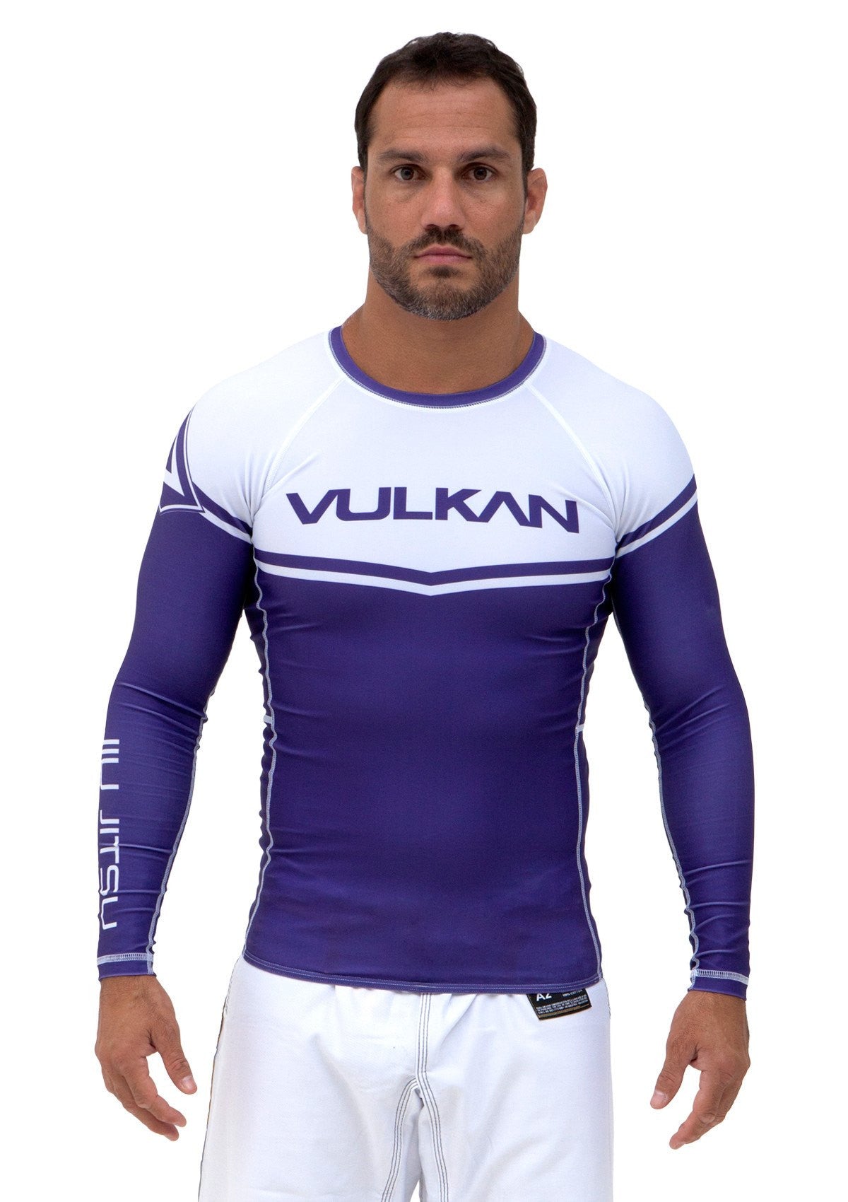 Power Comp Rashguard Long/Sleeve Purple