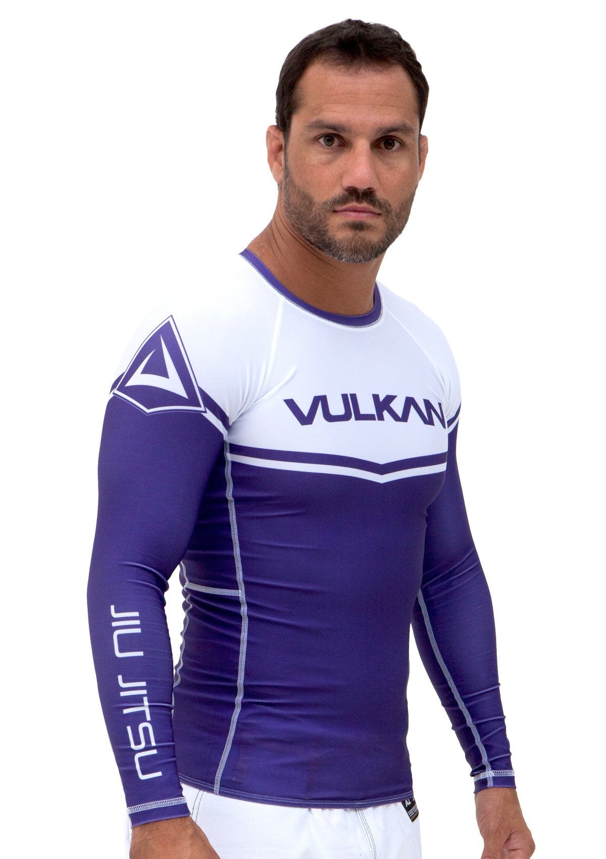 Power Comp Rashguard Long/Sleeve Purple