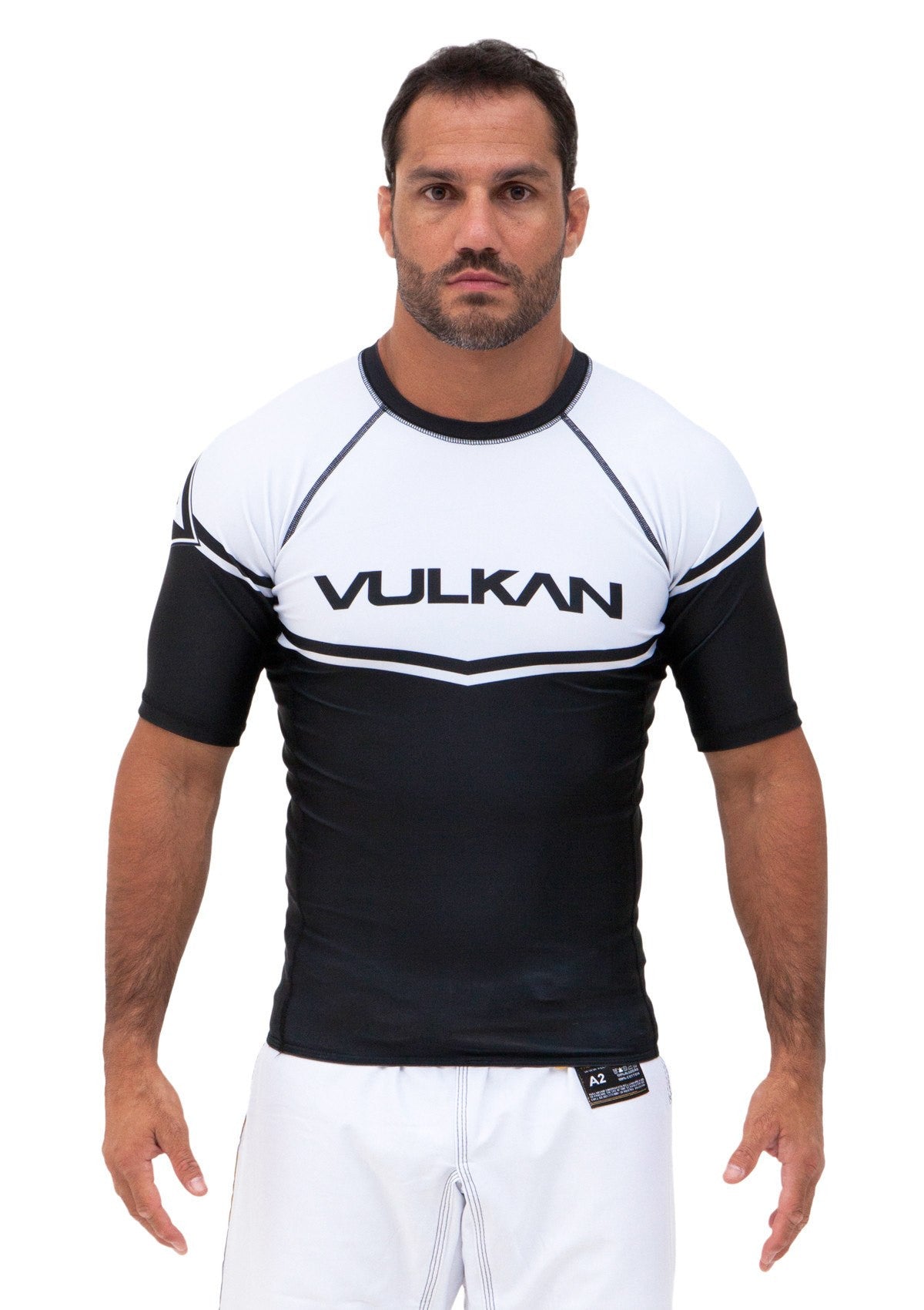 Power Comp Rashguard Short/Sleeve Black