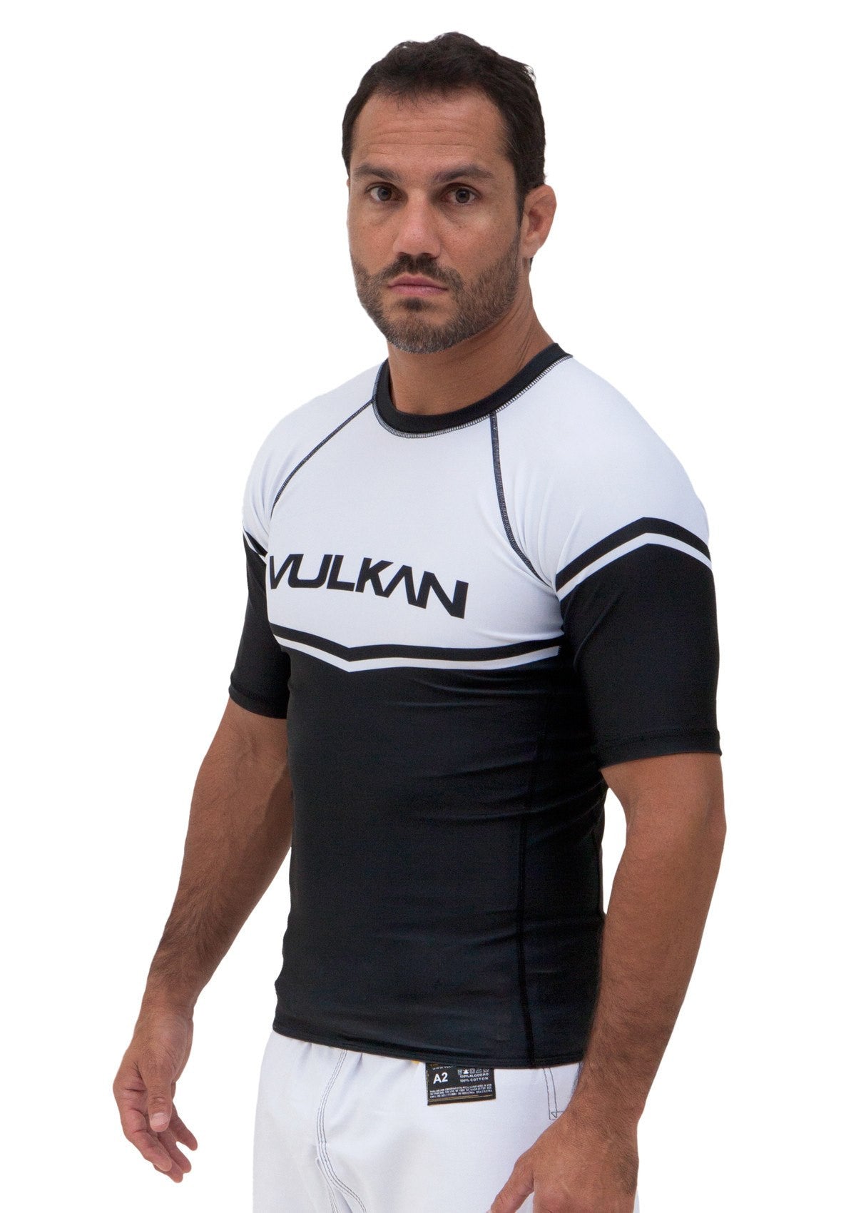 Power Comp Rashguard Short/Sleeve Black