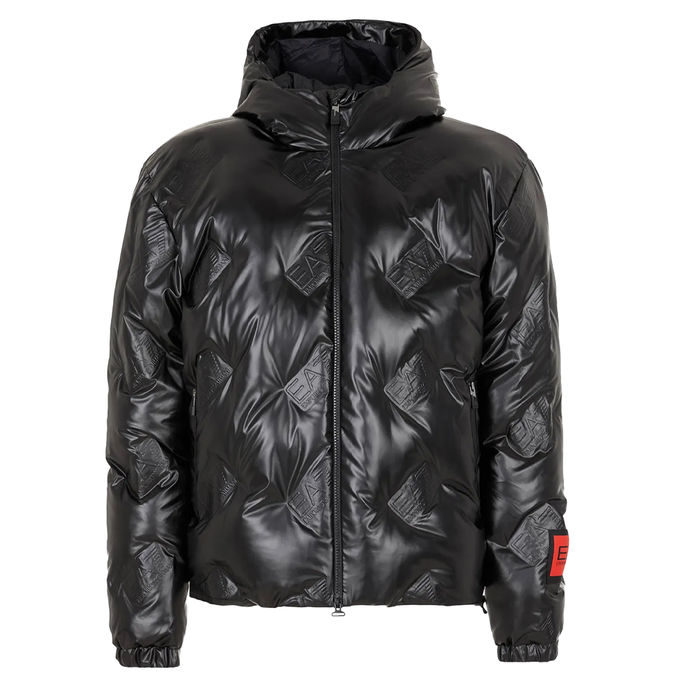 QUILTED BOMBER Man Black