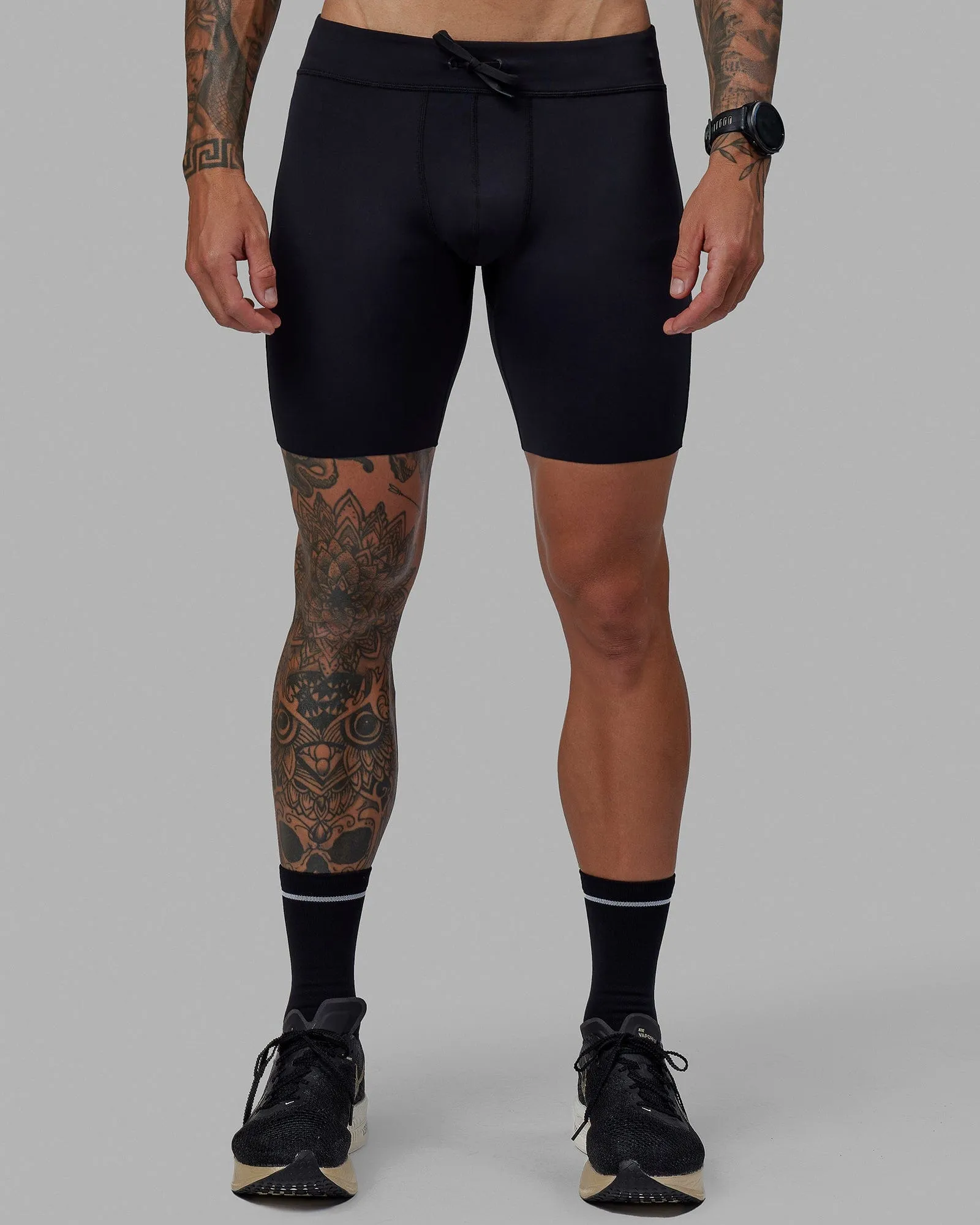 Race Day Short Tights 8 - Black