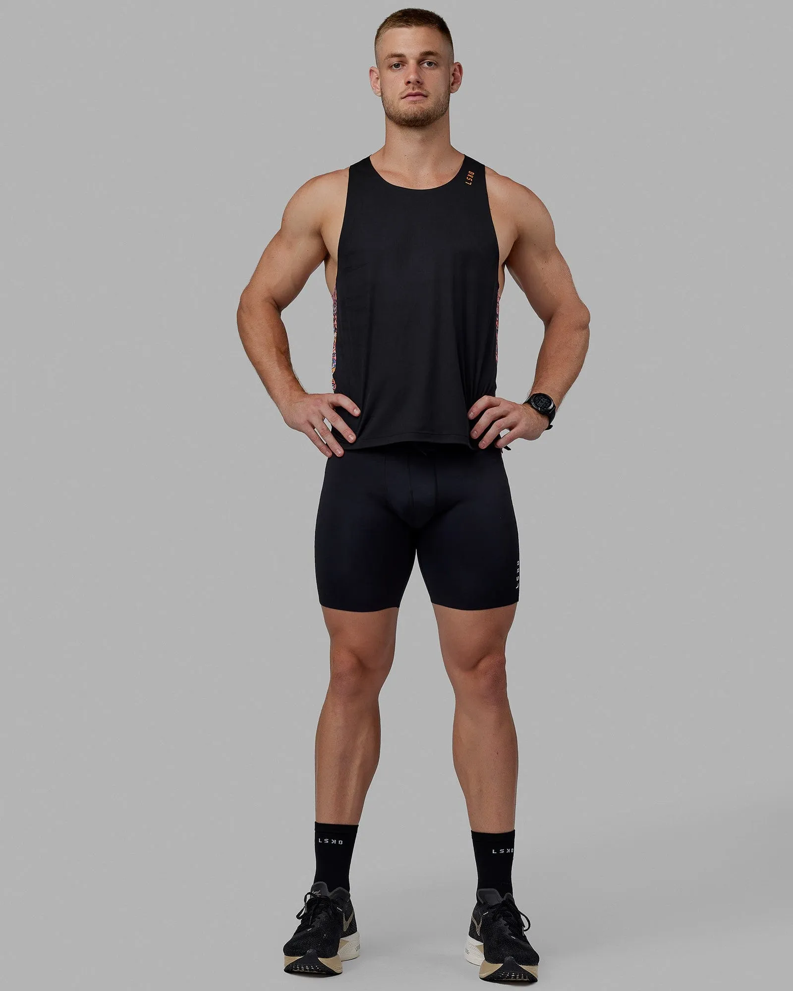 Race Day Short Tights 8 - Black