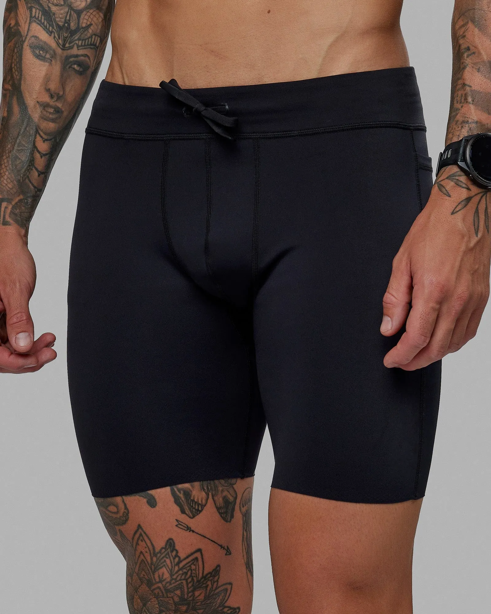 Race Day Short Tights 8 - Black