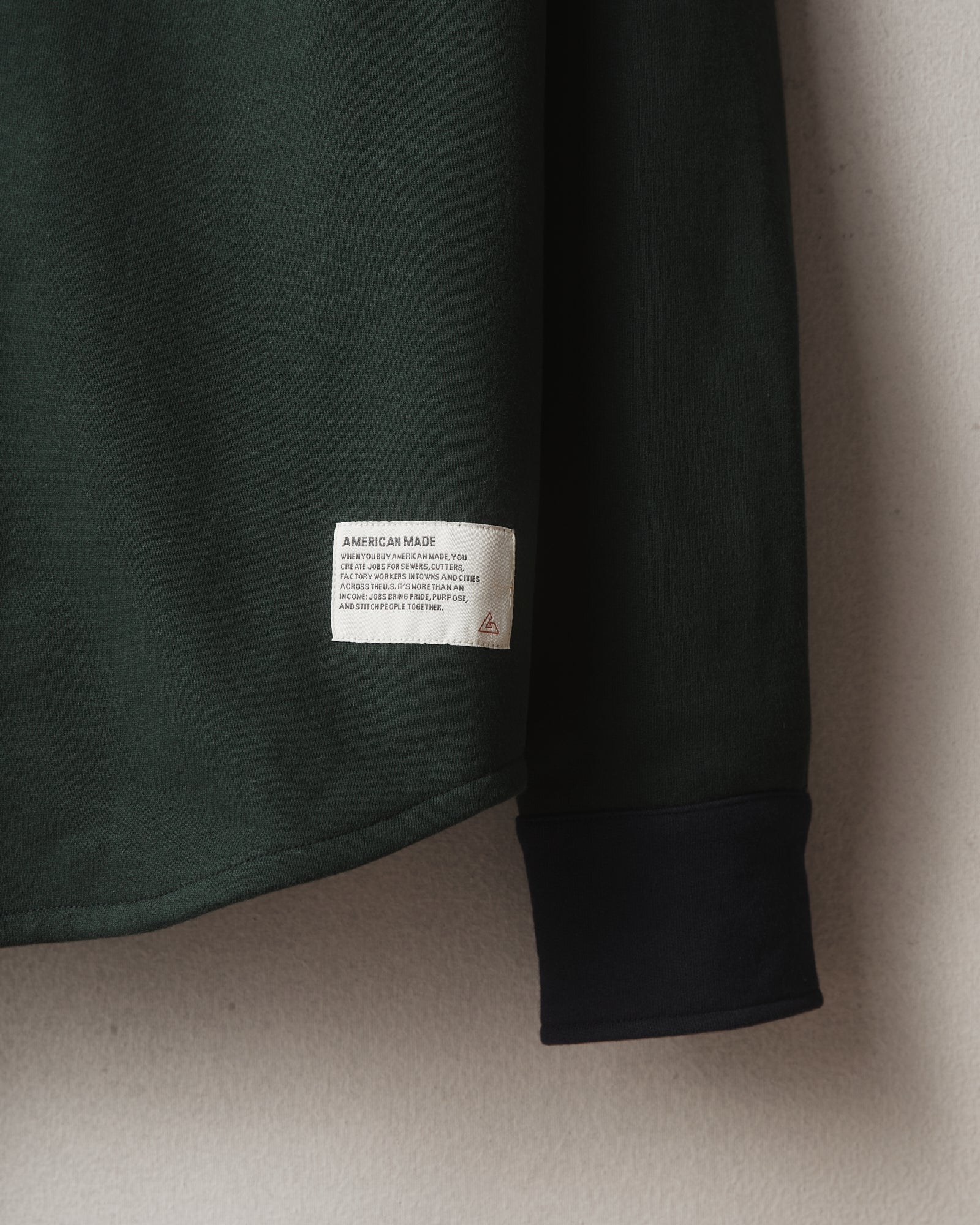 Redwood Fleece Overshirt - Vault - Green Navy