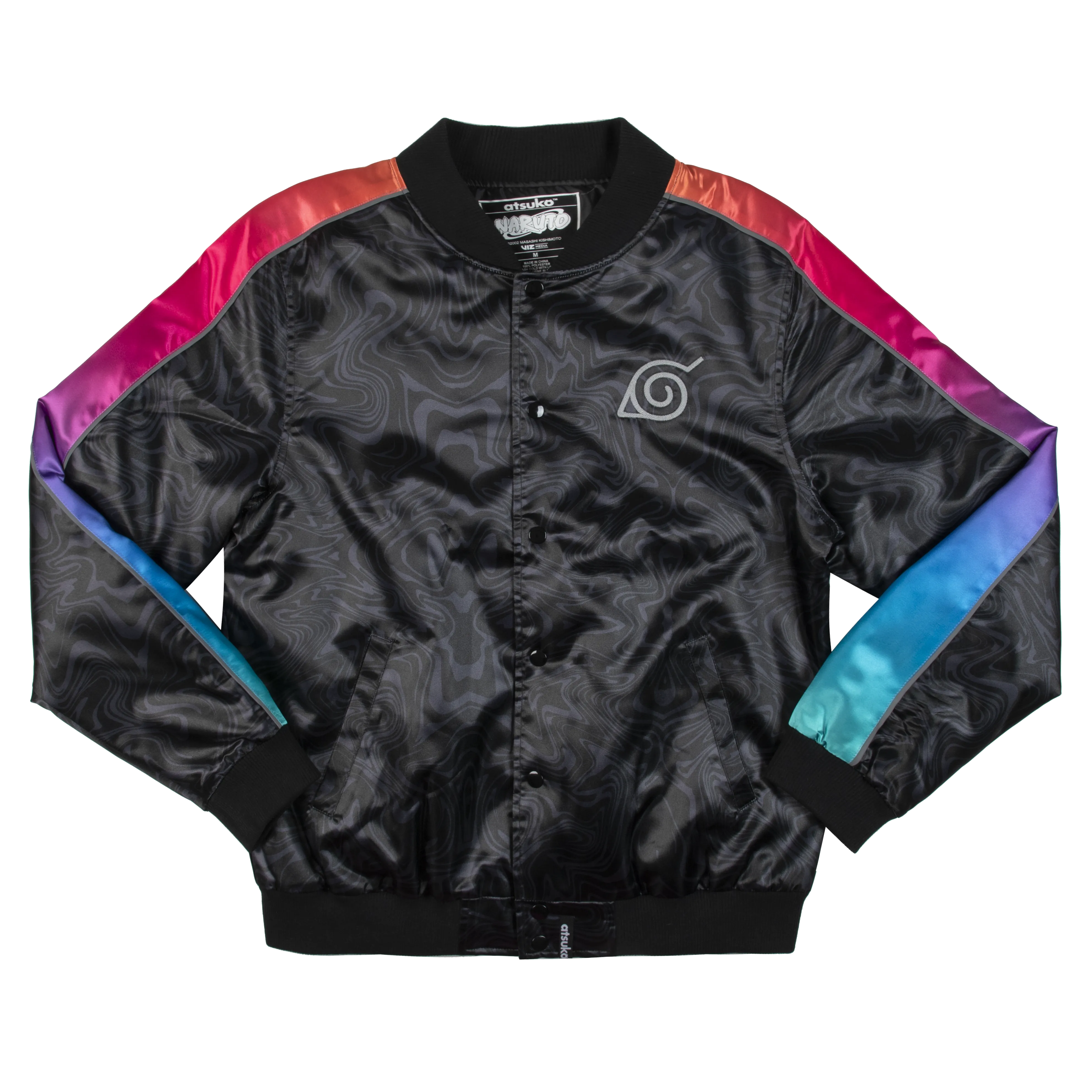 Reflective Naruto Bomber Jacket