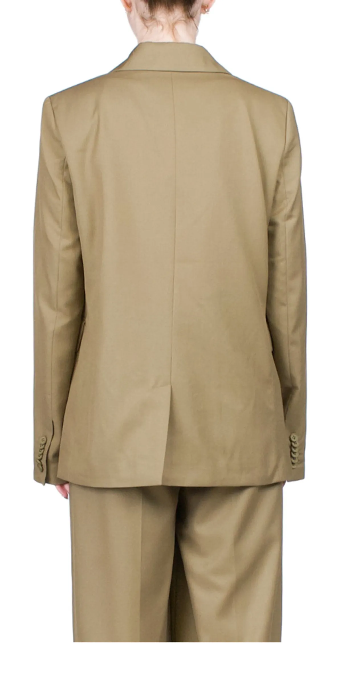 Resolute Double Breasted Blazer - Olive Branch