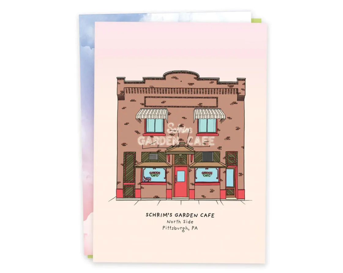 Schrim's Garden Cafe Print (8x10)