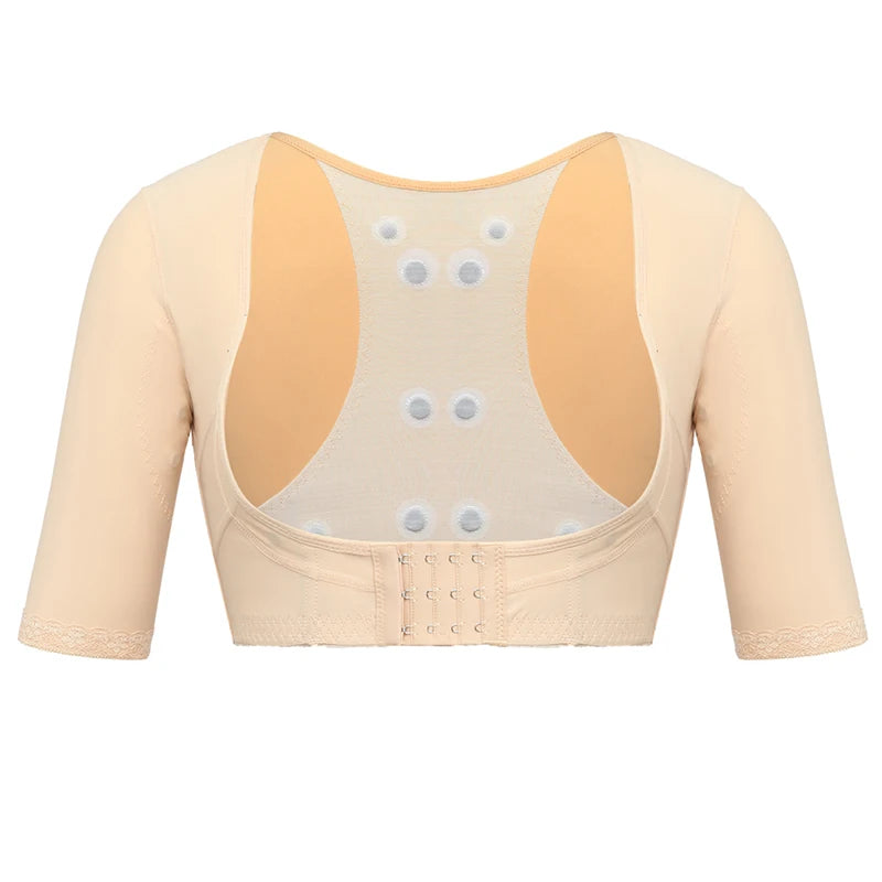 Shapewear Posture Corrector Top Front Closure Breast Support