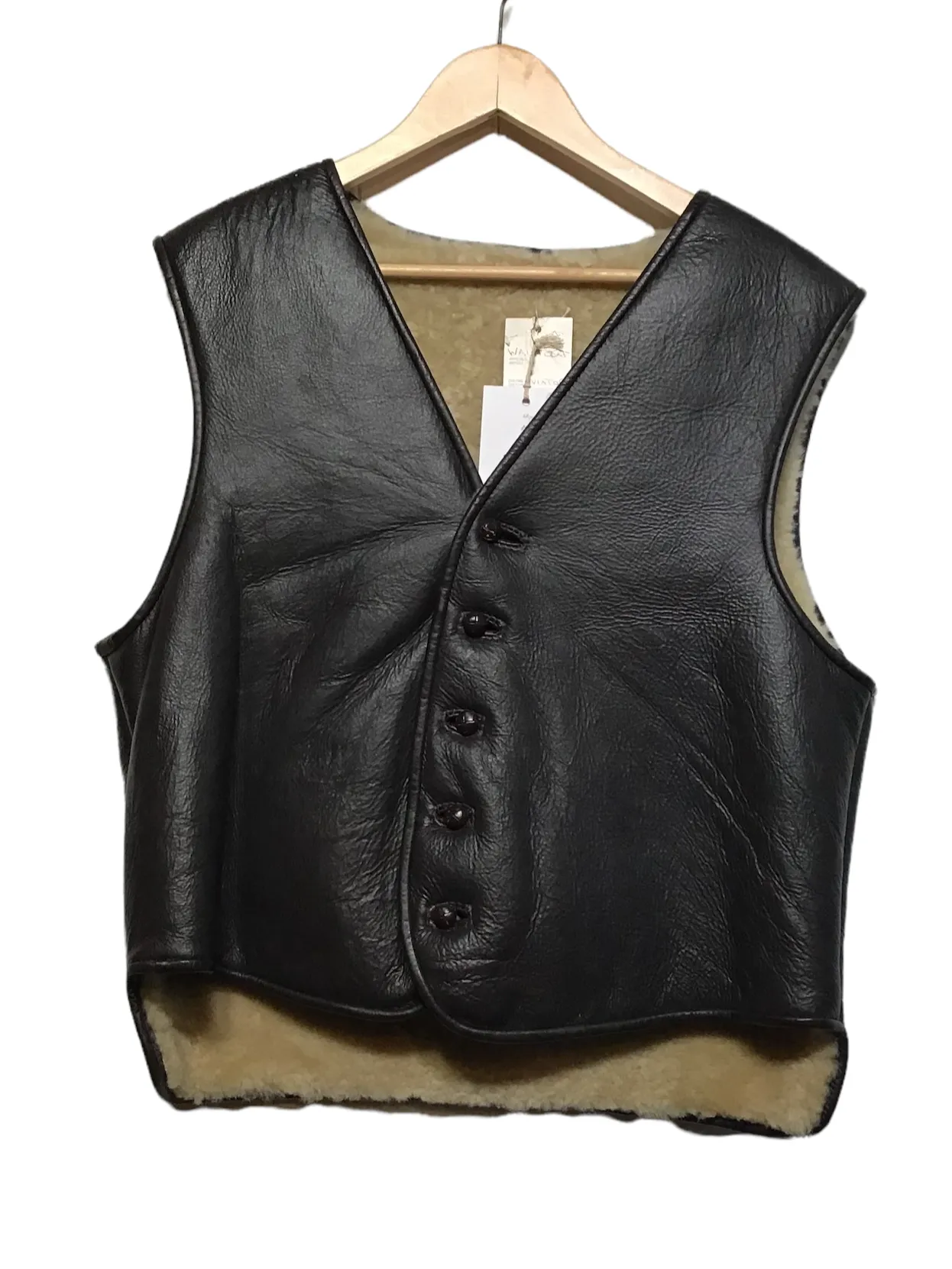 Shearling Waistcoat (Size L)