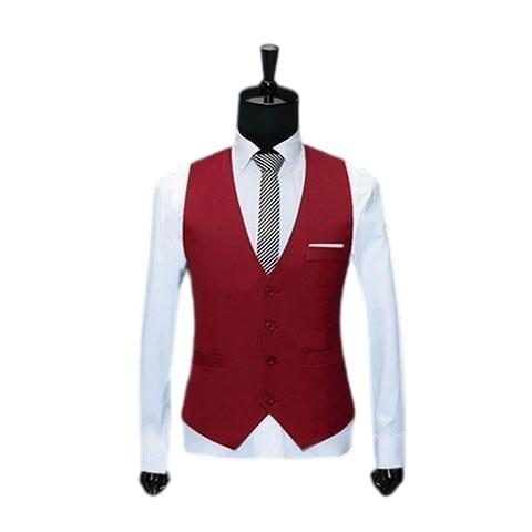 Slim Fit Suit Vest Formal Businss