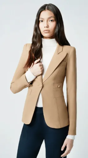 Smythe Classic Duchess Blazer in Camel