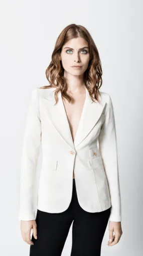 Smythe Duchess Blazer in Ivory