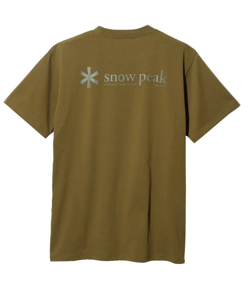 Snow Peak - Logo T-Shirt - Olive