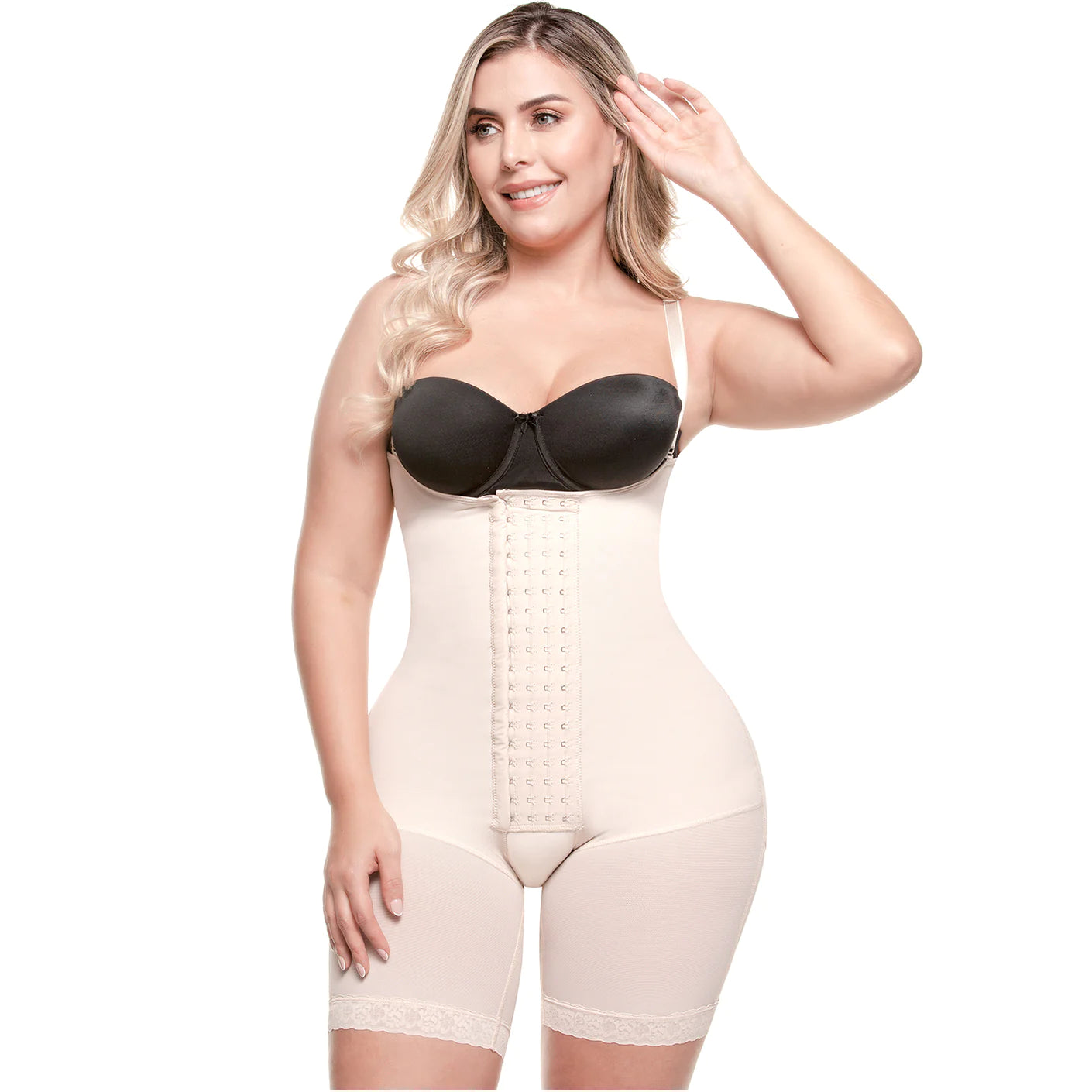 SONRYSE 047BF | Postpartum Post Surgery Compression Garment | Tummy Control Butt Lifter Body Shaper | Daily Use Open Bust Shapew