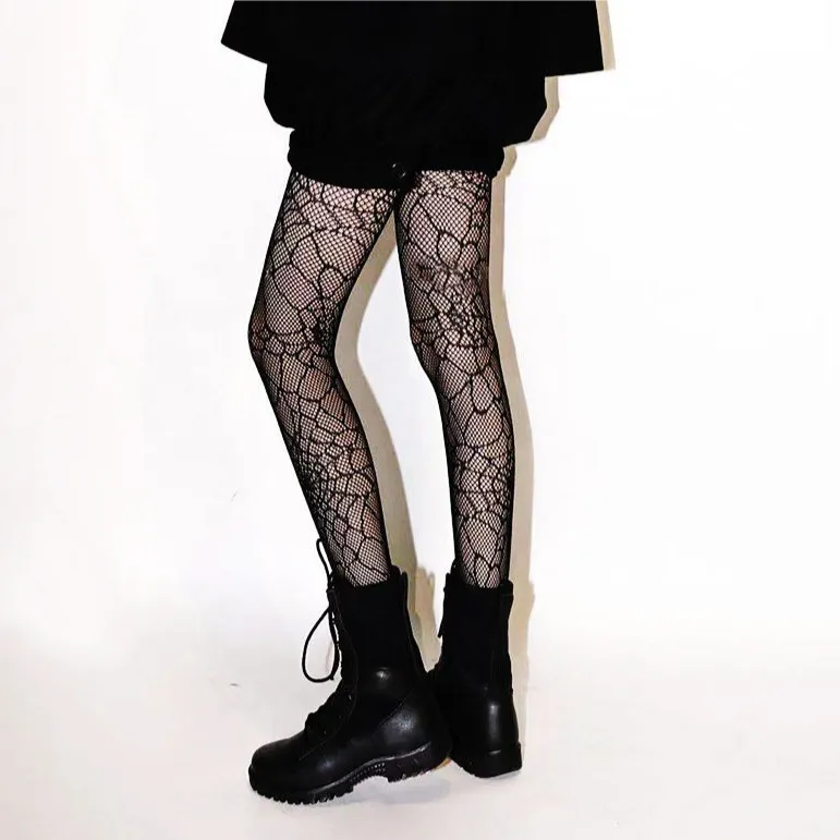 Spider Web Tights