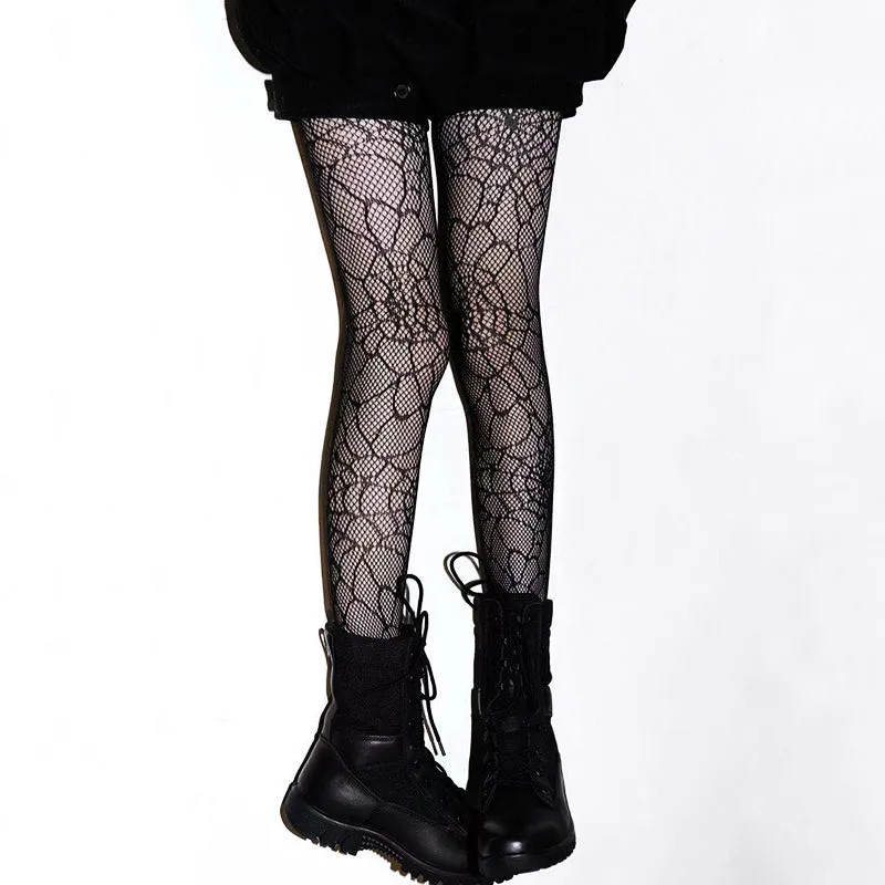 Spider Web Tights