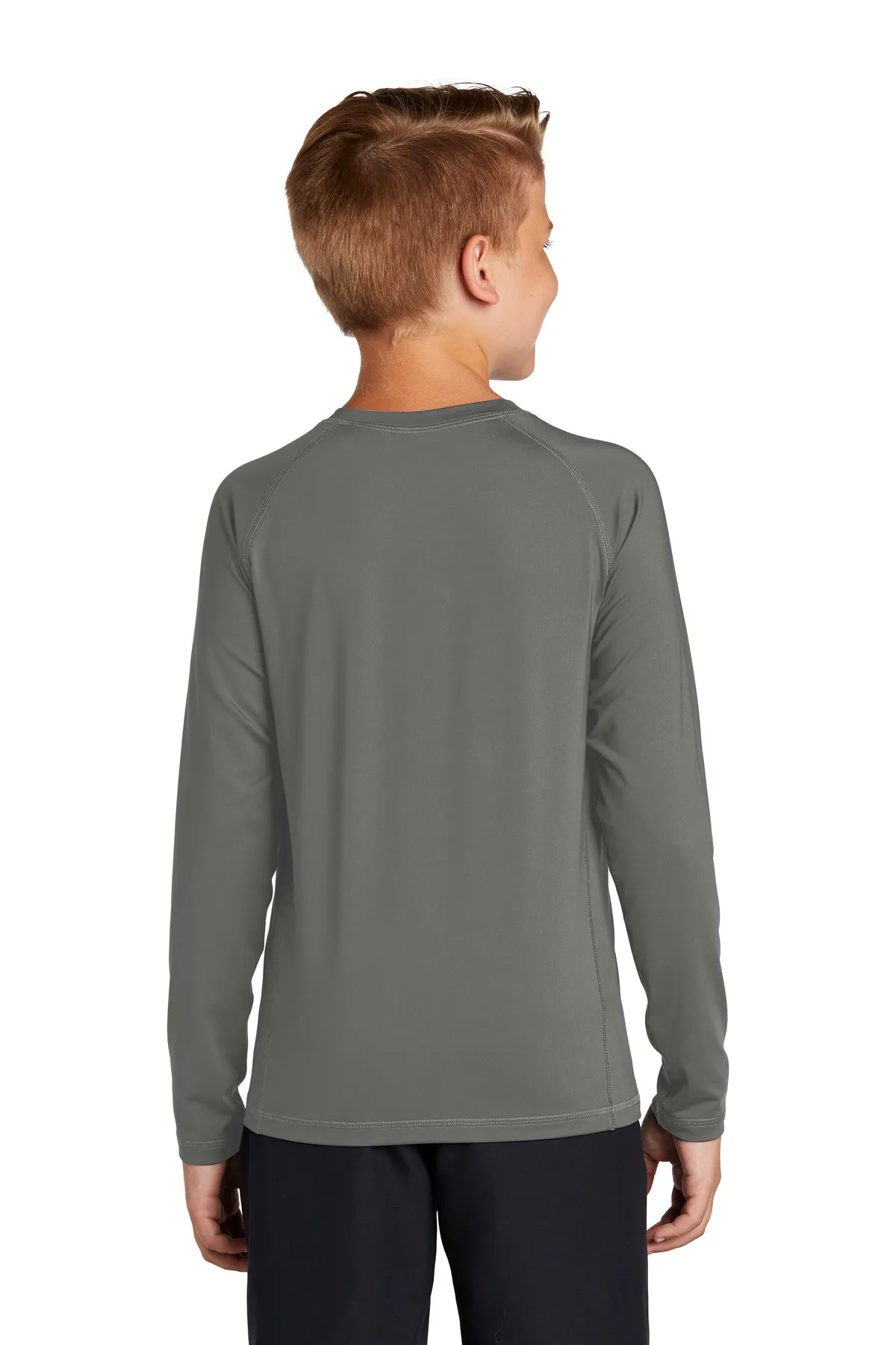 Sport-Tek YST470LS Youth Long Sleeve Rashguard Tee