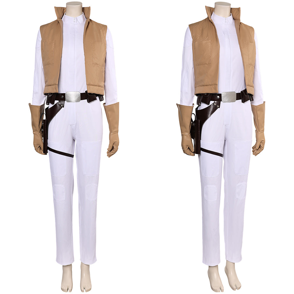 Star Wars Princess Leia organa slo Cosplay Costume Outfits Halloween Carnival Suit