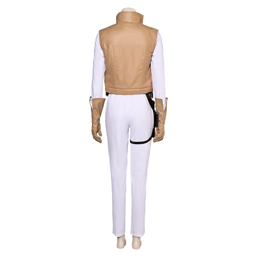 Star Wars Princess Leia organa slo Cosplay Costume Outfits Halloween Carnival Suit