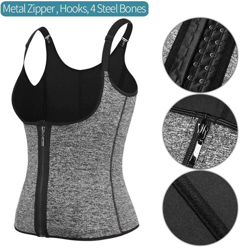 Sweat Vest Waist Trainer Slimming Trimmer