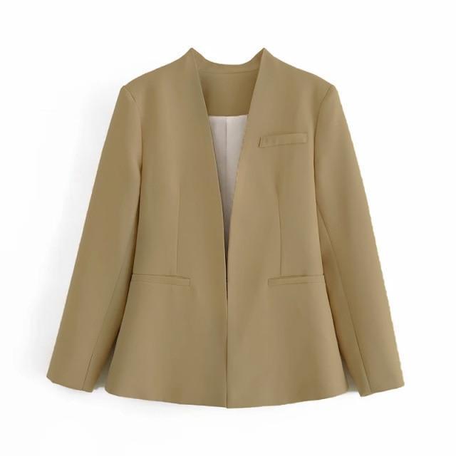 The Imagination Formal Blazer Women - Casual - Plain-Solid