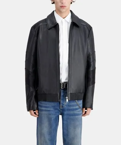 The Kooples Leather Biker Jacket