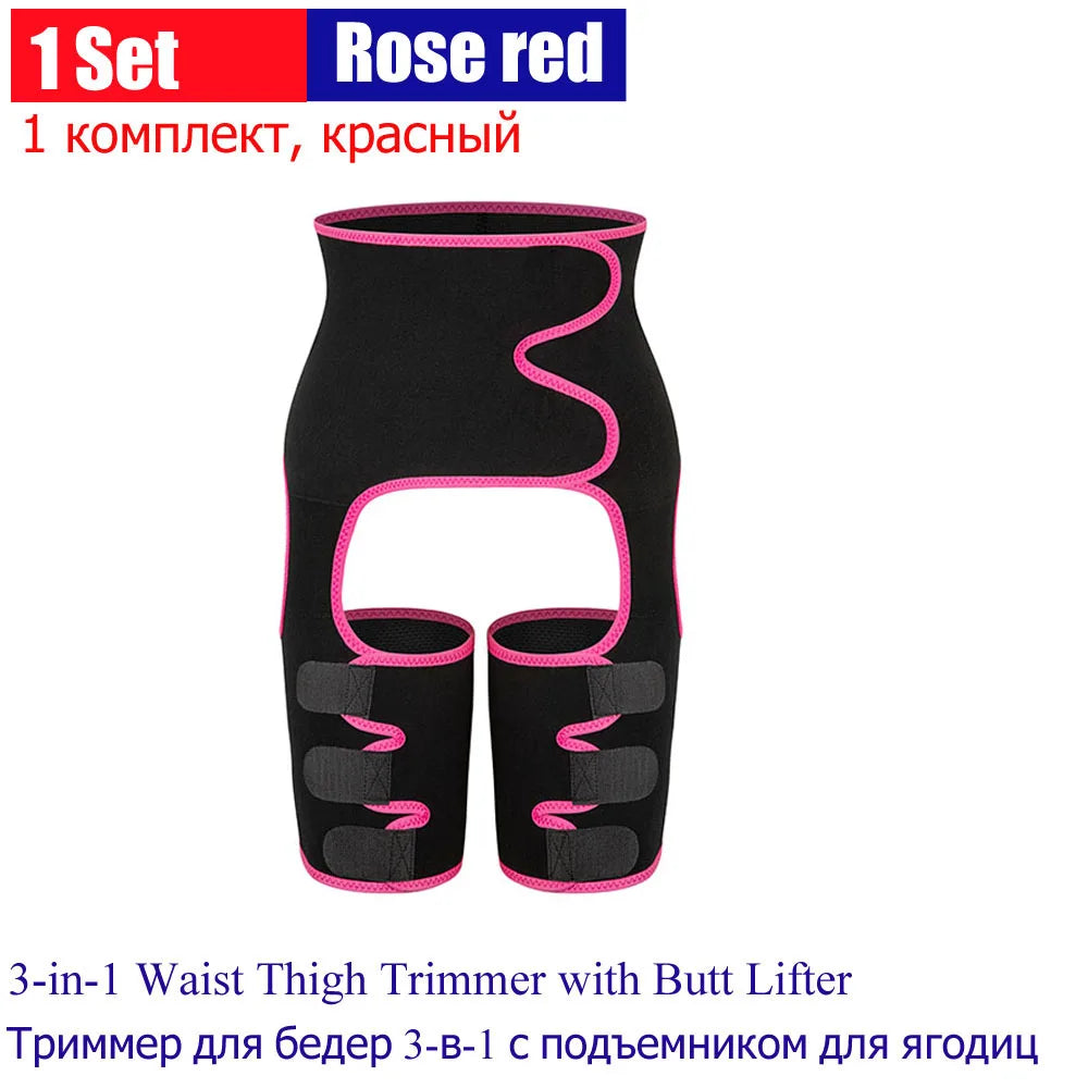 Thigh Trimmer Fitness High Waist Butt Lifter Shapewear Belt