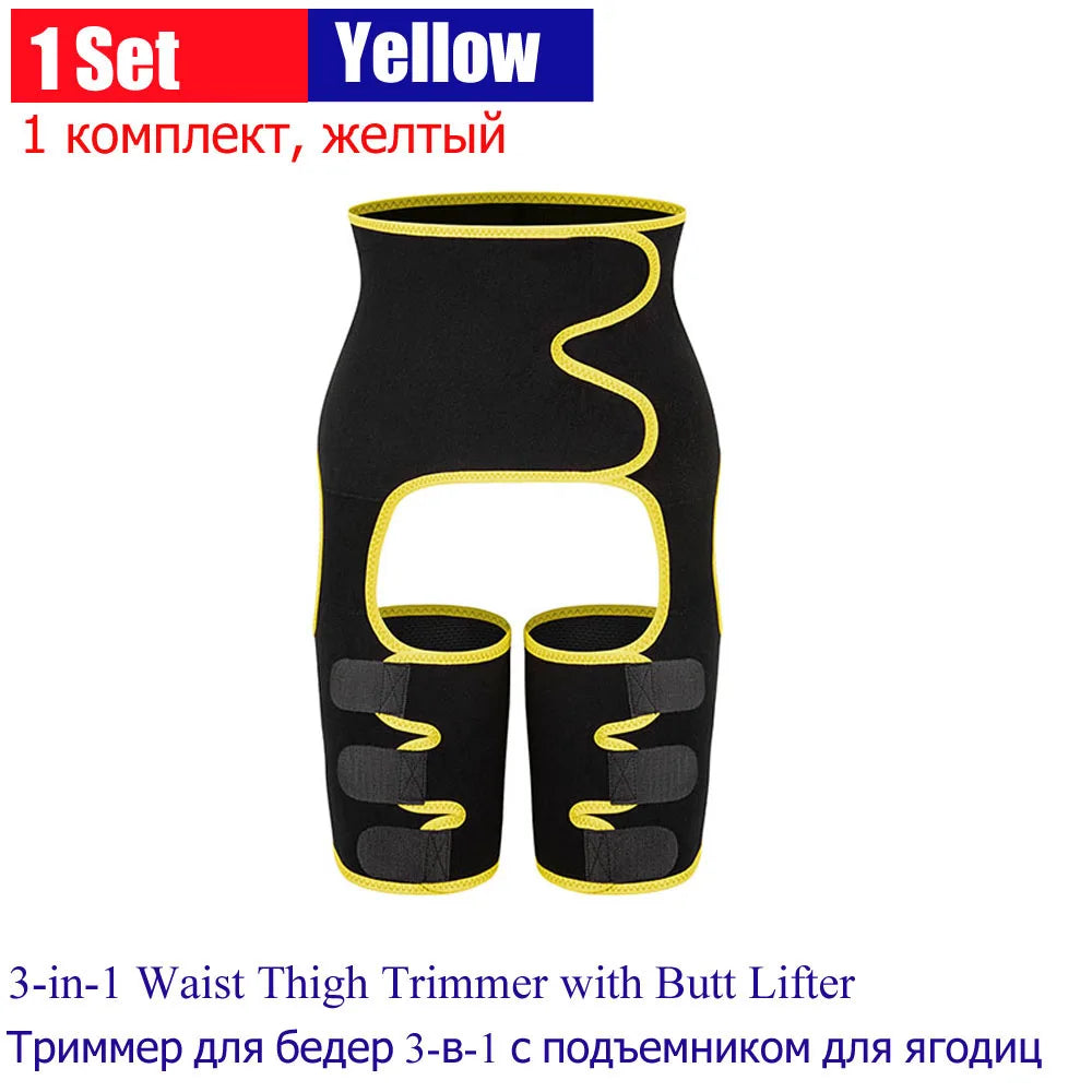 Thigh Trimmer Fitness High Waist Butt Lifter Shapewear Belt