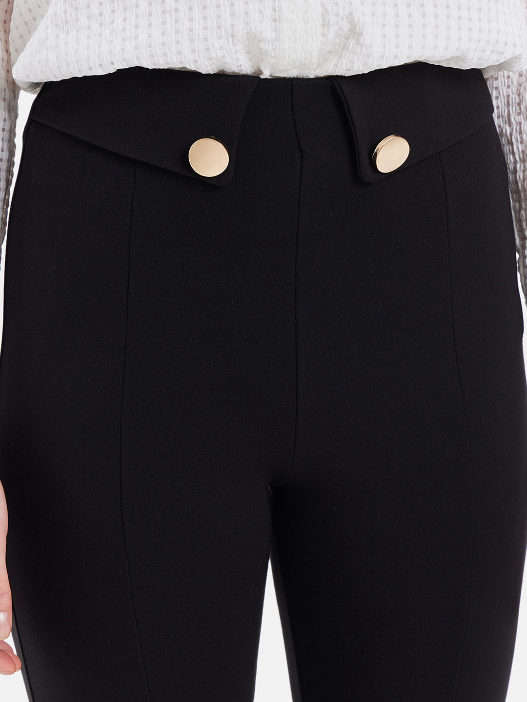 Tina Shapewear Jeggings With Turn Up Detail At Waistband