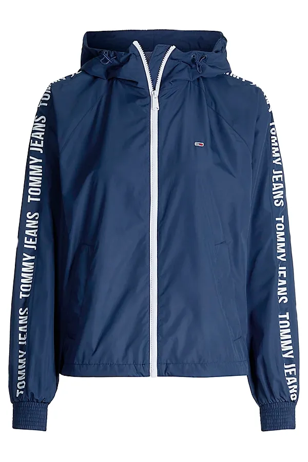 Tommy Hilfiger Women Repeat Windbreaker Navy