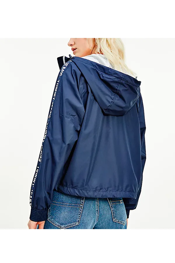 Tommy Hilfiger Women Repeat Windbreaker Navy