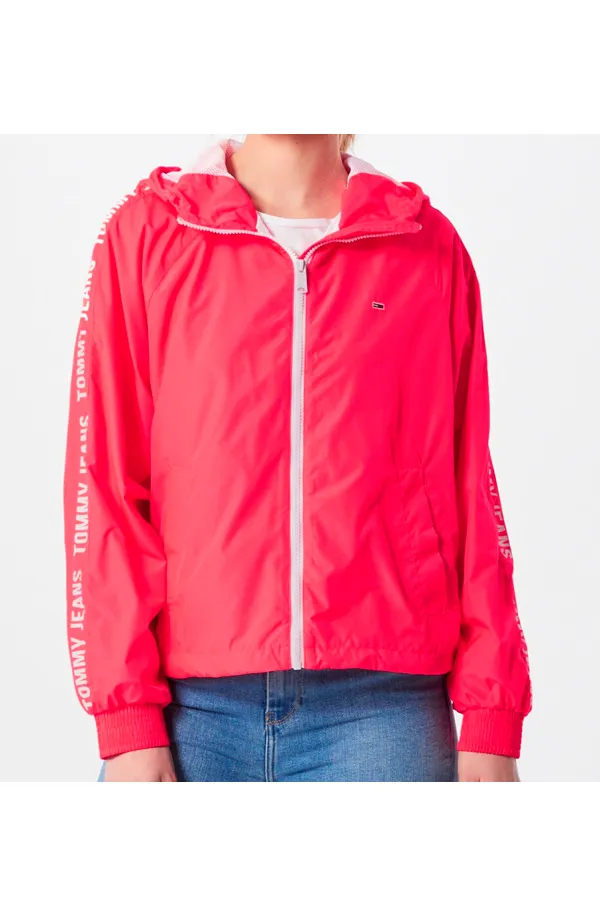 Tommy Hilfiger Women Repeat Windbreaker Pink