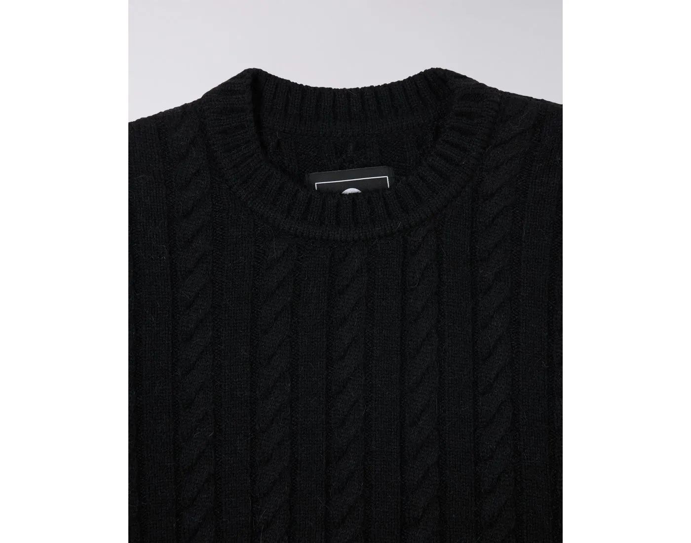 Twisted Crew Neck Sweater