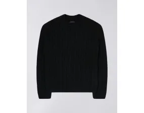 Twisted Crew Neck Sweater