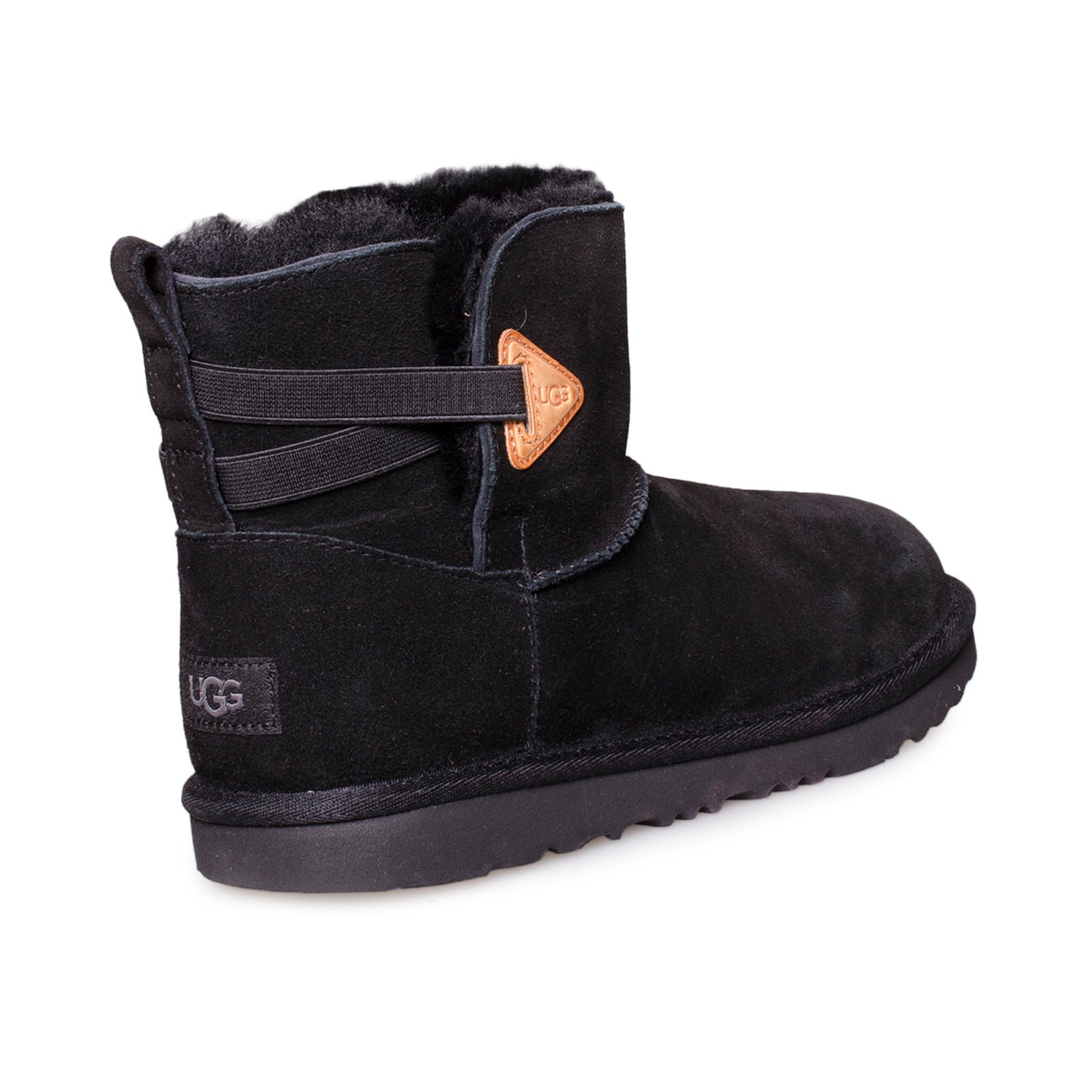 UGG Mini Bailey Flex Black Boots - Youth