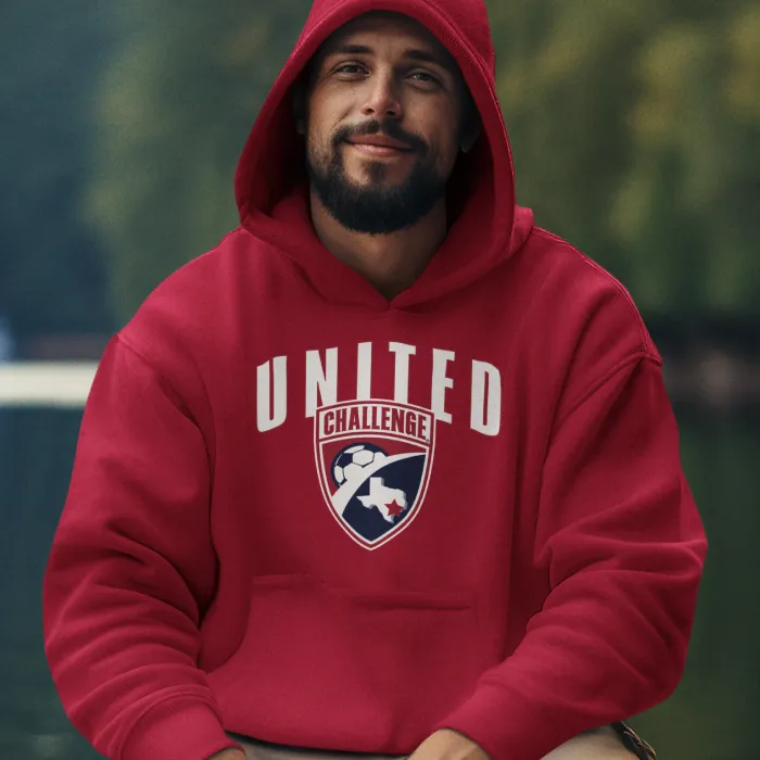 Unisex Red Challenge United CU2 Hoodie