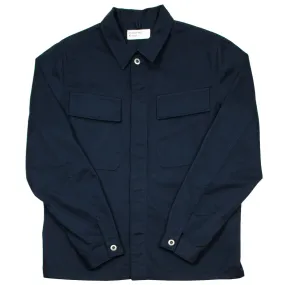 Universal Works - MW Chore Overshirt Twill - Navy