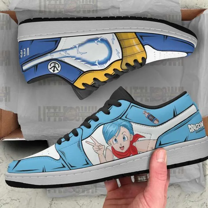 Vegeta x Bulma Shoes Dragon Ball Z Anime JD Low Top Sneakers