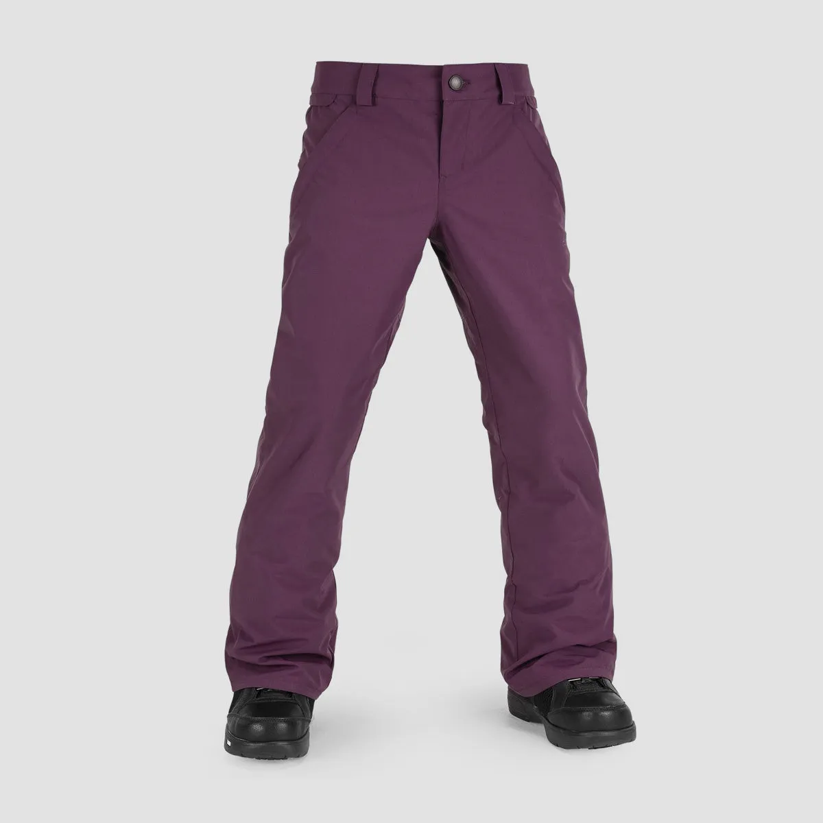 Volcom Frochickidee Ins Pant Black Plum - Girls